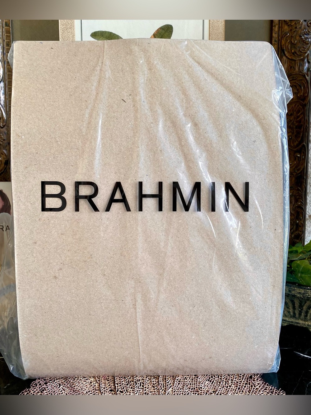 🌴🌸 NWT!! A BRAHMIN EXCLUSIVE! MULTI BANNER CAROLINE SATCHEL - Picture 9 of 13